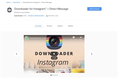 30 ratings. . Instagram post downloader extension